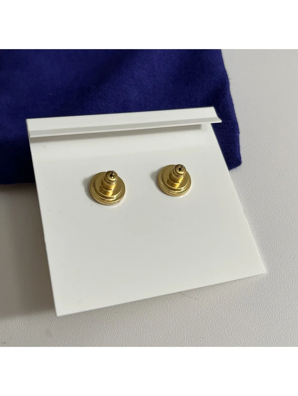 TORY BURCH ROXANNE GREEN CRYSTAL DROP EARRINGS